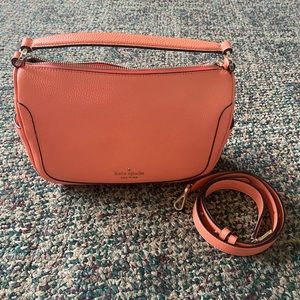Orange crossbody bag